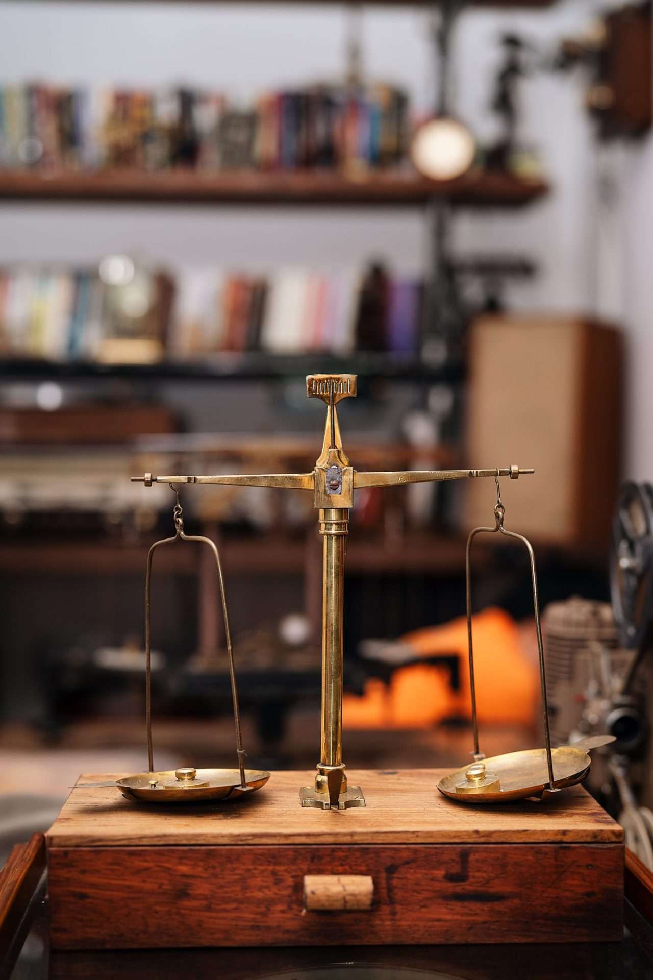 Old fashioned Scales of Justice.